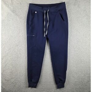 FIGS Zamora Pants Womens S Blue Scrub Jogger Style W18SW2005 Nurse